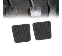 Lot de 2 Protections de pédales de Frein et d'embrayage en Caoutchouc S083-43-028 pour Mazda Protege 1990-2003