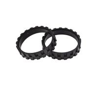 Lot de 2 protections de pneus compatibles avec Mi Mijia 1S, 2S, T4, 1C, R, Oborock S50, S55, S51, S6, S4, S5 Max, I Robot, séries 500, 600, 700, 800 et 900