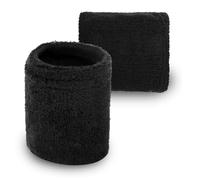 Lot de 2 protections de poignet lestées - Poids : 0,5 kg - Pour la marche, la course - Noir