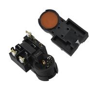 Lot de 2 protections de relais de démarrage pour réfrigérateur QP3-12 A à vis pour protection du moteur de compresseur compatible avec les appareils