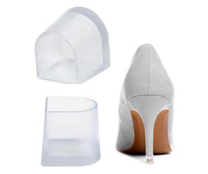 Lot de 2 protections de talons hauts - Protection de talon antidérapante - 2 petits accessoires de réparation de chaussures - Accessoires de fête portables pour l' , le gravier, les zones humides