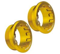 Lot de 2 Protections de Verrouillage pour Cassette de vélo - 12 Vitesses - en d'aluminium antidérapant