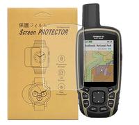 Lot de 2 protections d'écran en TPU pour Garmin GPSMAP 65S 65SR - Couverture complète HD transparente - Plastique rigide - Anti-bulles et anti-rayures