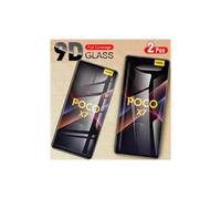 Lot de 2 protections d'écran en verre trempé 9D compatibles avec Xiaomi Poco X7 5G, verre de protection pour Poko Little X7X7 7X2025