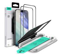 Lot de 2 protections d'écran en verre trempé ESR UltraFit pour iPhone 17 Pro - transparentes