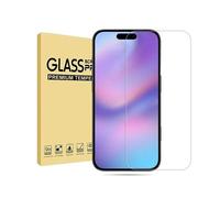 Lot de 2 protections d'écran en verre trempé incurvé pour Apple iPhone 17 Pro Max