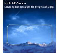 Lot De 2 Protections D'écran Pour Zte Blade A75 5g Pour Verre Trempé, Film Ultra Transparent De 0,33 Mm, Dureté 9h, Anti-Rayures, Verre Trempé Anti-Bulles