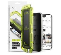 Lot de 2 protections d'écran Ringke Easy Slide Privacy Tempered Glass pour iPhone 17 Pro Max - Privacy