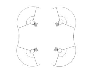 Lot de 2 Protections d'hélice compatibles avec Mavic Mini/Mini SE/Mini 2/Mini SE, Accessoires Protection d'hélices Amovibles à dégagement Rapide