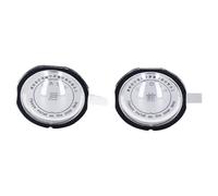 Lot de 2 protections d'objectif doubles compatibles avec la caméra d'action Insta360 One X3 PC. Accessoires pour caméras sportives panoramiques.