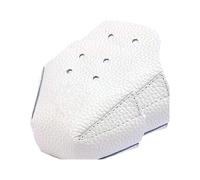 Lot de 2 protections d'orteils en cuir légères pour patins à roulettes et sports de plein air, blanc, Taille unique