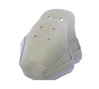 Lot de 2 protections d'orteils en cuir légères pour patins à roulettes et sports de plein air, gris, Taille unique