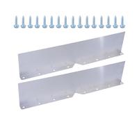 Lot de 2 protections en métal de rechange pour joints de vallée et maison droite