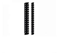 Lot de 2 protections en plastique pour arbre en spirale - Convient pour plusieurs diamètres de tronc et protège contre les intempéries et les menaces animales