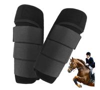 Lot de 2 protections ergonomiques pour pattes de cheval, bottes et arrière, protections anti-collision pour pattes de cheval pour compétitions, guêtres pour cabale