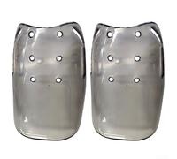 Lot de 2 protections métatarsiennes externes pour chaussures de sécurité, protections ignifuges en plastique, couvre-orteils résistants aux chocs pour soudure, construction, fabrication