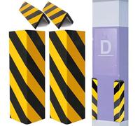 Lot de 2 protections murales de garage en PE 40 x 7, 6 cm pour garages stationnement, protégez les bords et les pare-chocs votre voiture.