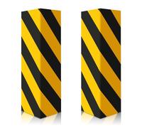 Lot de 2 Protections murales en Mousse pour parkings, garages, Bords muraux et Pare-Chocs, pour Voiture et Personne (Protection d'angle en éponge de Parking)