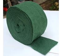 Lot de 2 protections non tissées pour tronc d'arbre - Protection contre le gel - Protection contre la chaleur et l'humidité - 12 cm x 2000 cm - Vert (A)