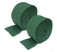 Lot de 2 protections non tissées pour tronc d'arbre - Résistance au gel - Conservation de l'humidité - Conservation de la chaleur - Vert - 12 x 2000 cm