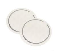 Lot de 2 protections pour grosse caisse - Version double pédale - Augmente l'attaque sans perdre pour sustain - Lot de 2 (B)