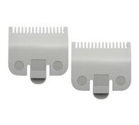Lot de 2 protections pour tondeuse Wahl 1,5 mm #3137-101, #1/16''. | Compatible avec Wahl 1/2 Clipper Guard, peigne guide de rechange.