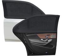 Lot de 2 Protections solaires pour Voiture - Réduit la Chaleur dans la Voiture - Convient à la Plupart des Voitures - avec Bandes Autocollantes