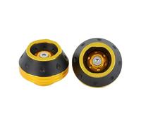 Lot de 2 protections universelles for roues de moto, en alliage d'aluminium, for protection contre les chutes,Chute Protection Moteur Pad