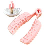 Lot de 2 protège-légumes antidérapants - Bouclier de doigt ergonomique pour râper et trancher | Prise en main pour gingembre/carottes | Passe au lave-vaisselle (bleu sarcelle)