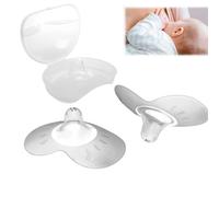 Lot de 2 protège-mamelons Medela, protège-mamelons, coussinets d'allaitement lavables et jetables, pour les mères qui allaitent et qui ont des mamelons ombiliqués et douloureux.