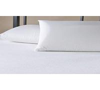 Lot de 2 Protège Oreiller à Fermeture Éclair pour Lit Super King Size - Anti-Acariens - Hypoallergénique - Doux au Toucher