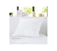 Lot de 2 protège oreillers molleton coton confortable et absorbant 65x65 cm - Blanc - SweetNight