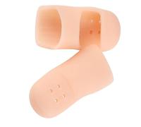 Lot de 2 protège-orteils en silicone pour réduire la pression des chaussures pendant la marche et résister à la transpiration pour la course à pied