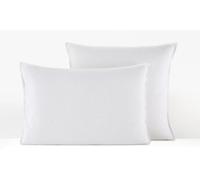 Lot de 2 protège taies d oreiller en flanelle 100% coton : 50 x 70 cm