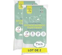 Lot de 2 Proteges Matelas Bébé Bamboo - 60x120 cm - Alese Imperméable - Viscose Douce - Sans traitement chimique