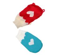 Lot de 2 pulls pour chien - Vêtements d'hiver chauds en tricot à col roulé pour chiens et chats de petite, moyenne et grande taille - Plusieurs couleurs pour des tenues élégantes pour animaux de