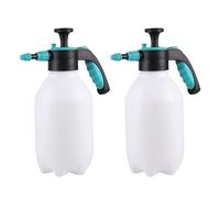 Lot de 2 pulvérisateurs en plastique pressés à la main - 2 l - Pour jardinage, irrigation, nettoyage domestique