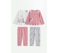 Petit Béguin - Lot de 2 Pyjamas Enfant 2 pièces en Velours Céleste