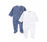 Lot de 2 pyjamas bébé en velours