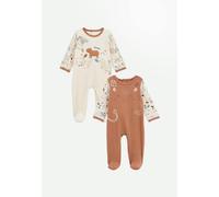 Lot De 2 Pyjamas Bébé Kansas City Camel 3M(60CM)