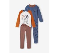 Lot de 2 pyjamas dino garçon indigo 14A