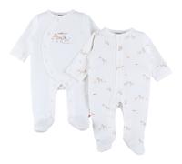 Lot De 2 Pyjamas Bébé Jersey Beige NAISSANCE(50CM)