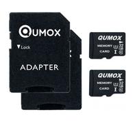 Lot de 2 Qumox Micro SD SDHC 32go 32Go 32g TF Carte Class 10 UHS-I 70MB-S 15MB-S pour Appareils Photo, Drones,Smartphone