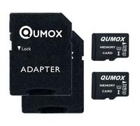 Lot de 2 Qumox Micro SD SDHC 32go 32Go 32g TF Carte Class 10 UHS-I 70MB-S 15MB-S pour Appareils Photo, Drones,Smartphone