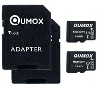 Lot de 2 Qumox Micro SD SDHC 32go 32Go 32g TF Carte Class 10 UHS-I 70MB-S 15MB-S pour Appareils Photo, Drones,Smartphone