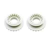 Lot de 2 raccords de vitesse d'embrayage DC97-18439A robustes compatibles avec WA50M7450AP/A4-00, WA50M7450AW/A4-00, WA48J7700AW/A2-01, WA48J7700AW/A2-02, WA52M8650AV/A2-02, WA52M8650AV/A2-02 4-00