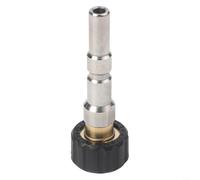 Lot de 2 raccords filetés femelles en métal pour nettoyeur haute pression Nilfisk et Karcher M22 x 1,5 - Diamètre 12 mm - Pour Kew Alto pour équipement de nettoyage Wap