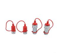 Lot de 2 raccords rapides hydrauliques ISO7241-A NPT 1/2 1/4 3/8" pour Pioneer Style (NPT3/8)