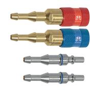 Lot de 2 raccords rapides OX & AD + 4 colliers Ø 6.3 mm - GYS - 039087