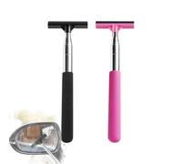 Lot de 2 raclettes de pare-brise de voiture, raclette de fenêtre de voiture, essuie-glace télescopique, essuie-glace de rétroviseur de voiture, essuie-glace de douche, essuie-glace de salle de bain